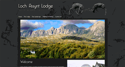 Desktop Screenshot of lochassyntlodge.com